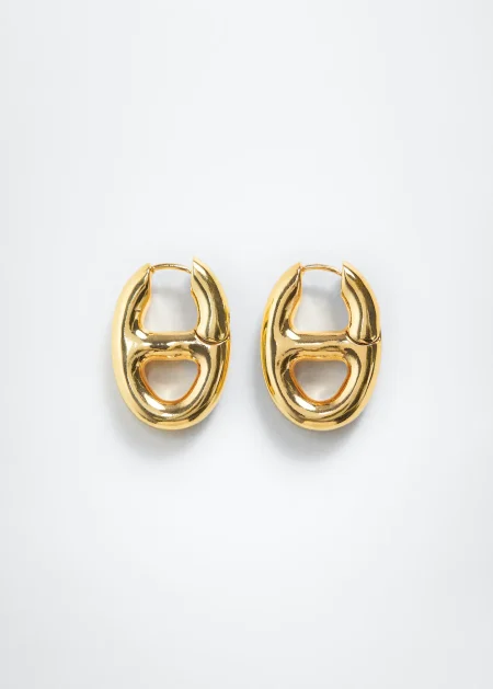 Long crystal earrings