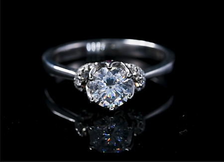 Artificially cultivated diamond rings for women, prices may fluctuate. Please consult customer service before placing an order