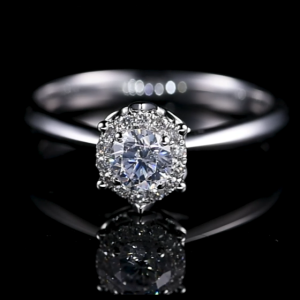 Laboratory cultivation of diamond encrusted diamond rings, price consultation with customer service
